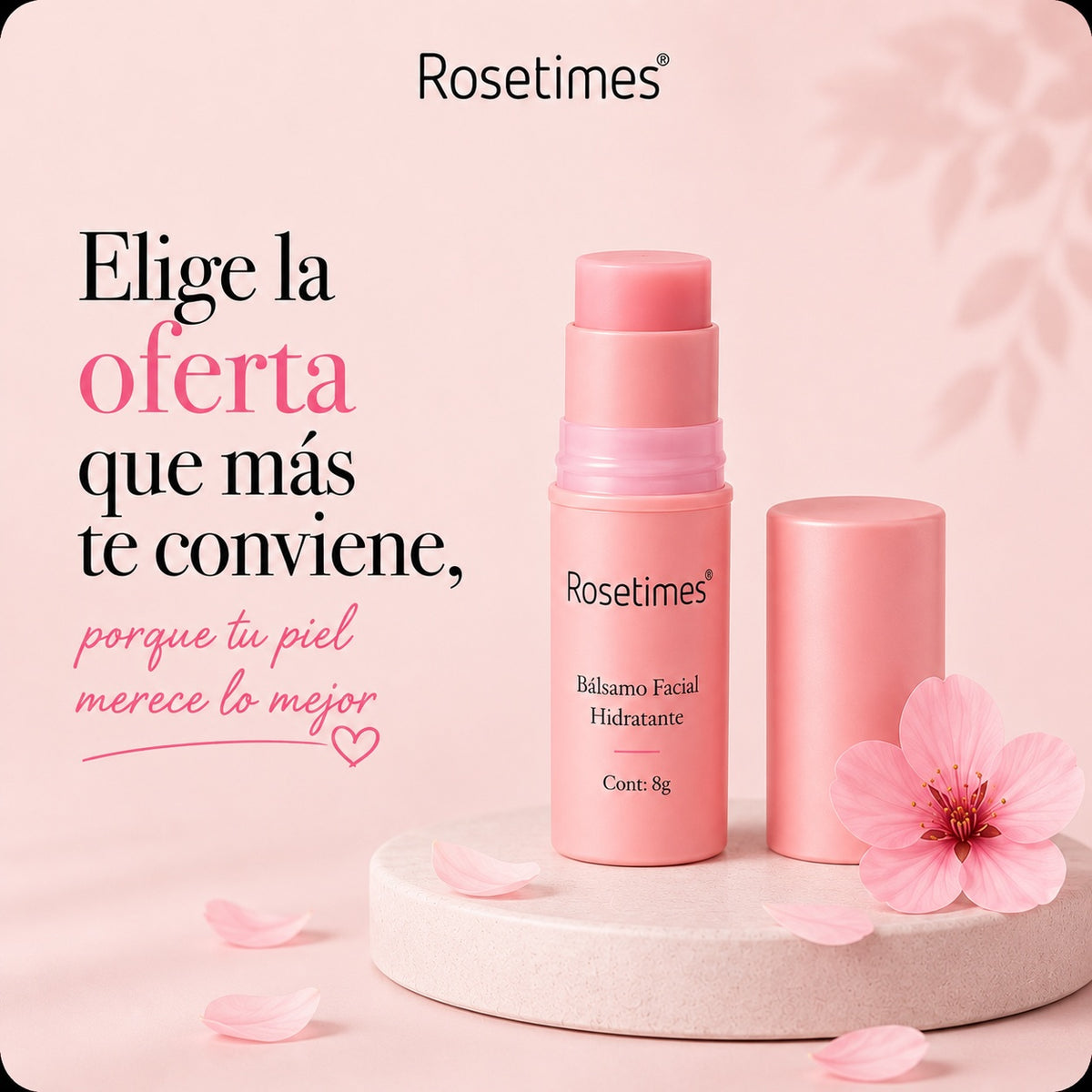 Bálsamo Facial Hidratante COLÁGENO | R O S E T I M E S |