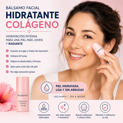 Bálsamo Facial Hidratante COLÁGENO | R O S E T I M E S |